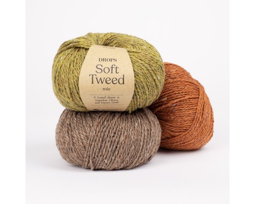 Drops Soft Tweed 50g (3-Light)