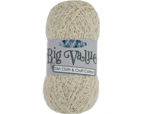 KingCole Big Value Dishcloth Craft Cotton ( 5-Bulky,100g ) -DISCONTINUED