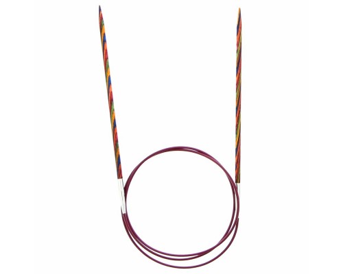 Knitpicks 32"(80cm) Rainbow Wood Circular Knitting Needle  